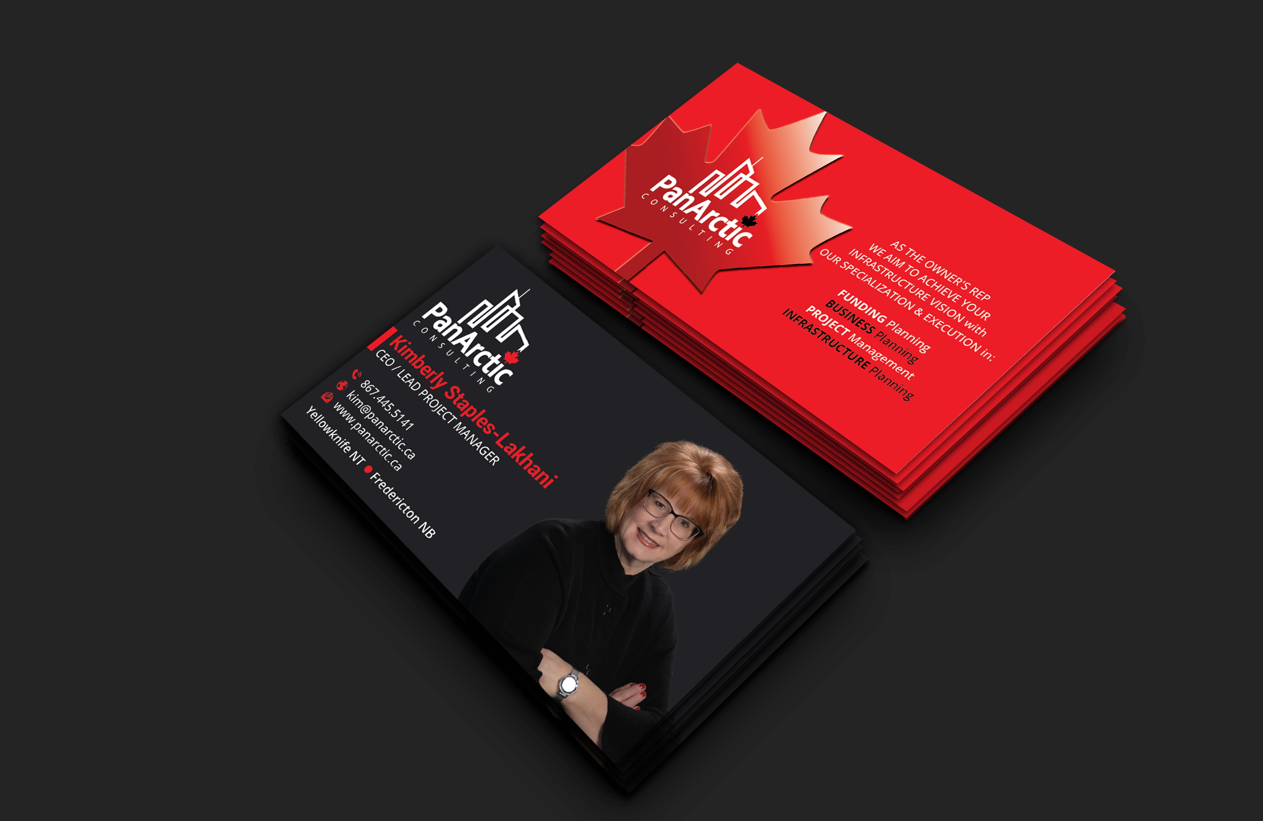Business Card Design by DesignerShahadat for PANARCTIC CONSULTING | Design #32797710