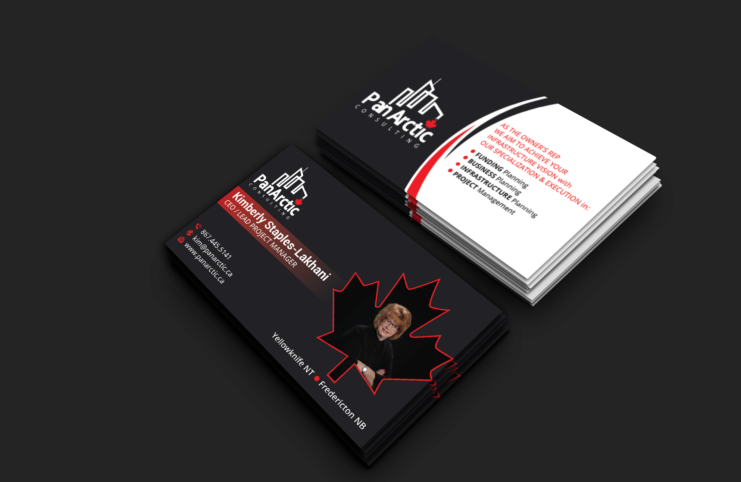 Business Card Design by DesignerShahadat for PANARCTIC CONSULTING | Design #32797719