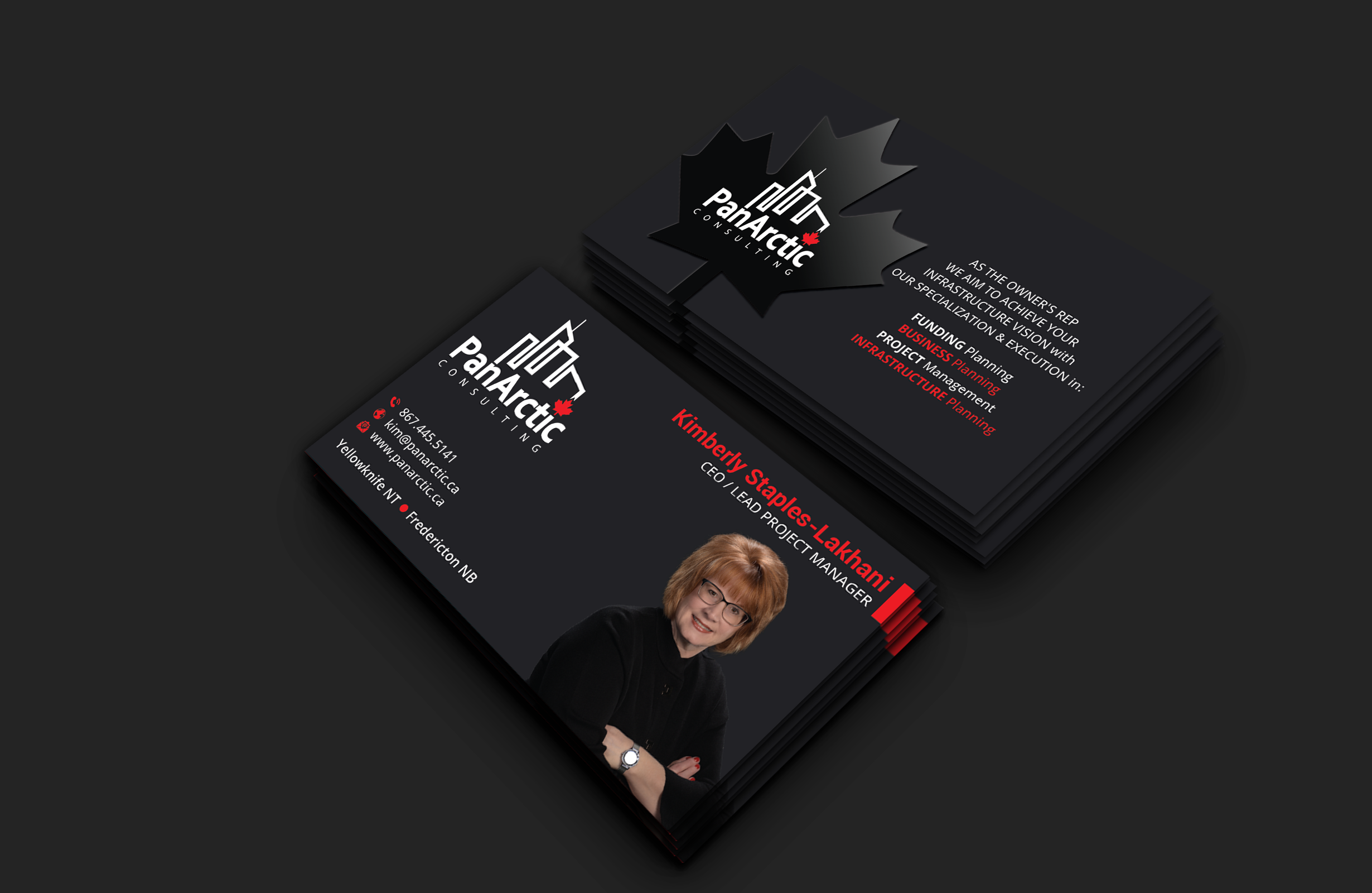 Business Card Design by DesignerShahadat for PANARCTIC CONSULTING | Design #32797722