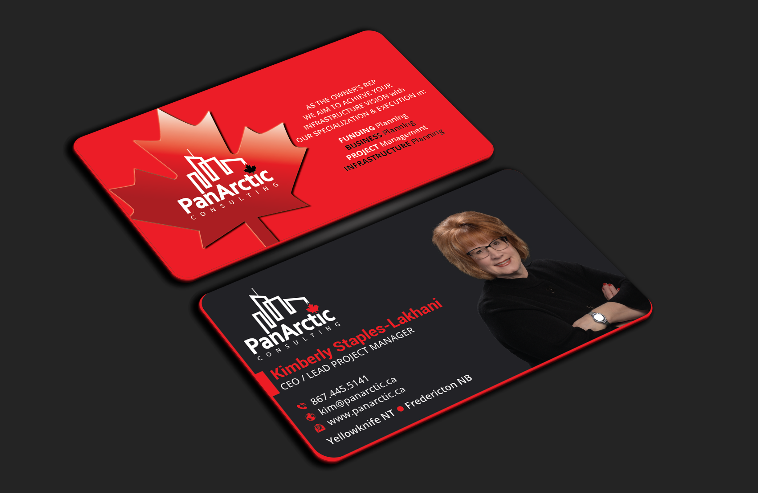 Business Card Design by DesignerShahadat for PANARCTIC CONSULTING | Design #32797775