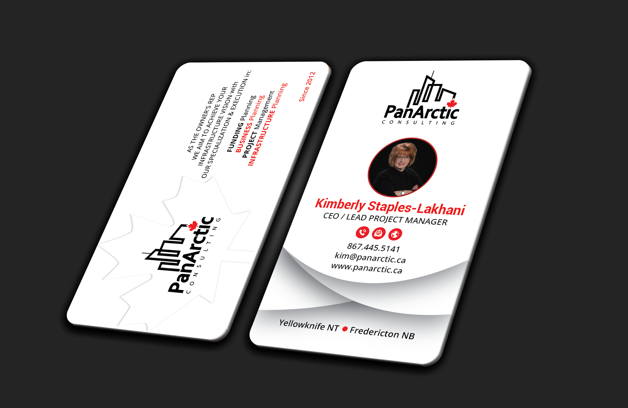 Business Card Design by DesignerShahadat for PANARCTIC CONSULTING | Design #32799285