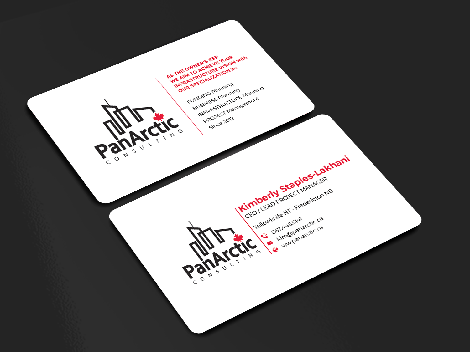Business Card Design by Innovative Graphix for PANARCTIC CONSULTING | Design #32803495