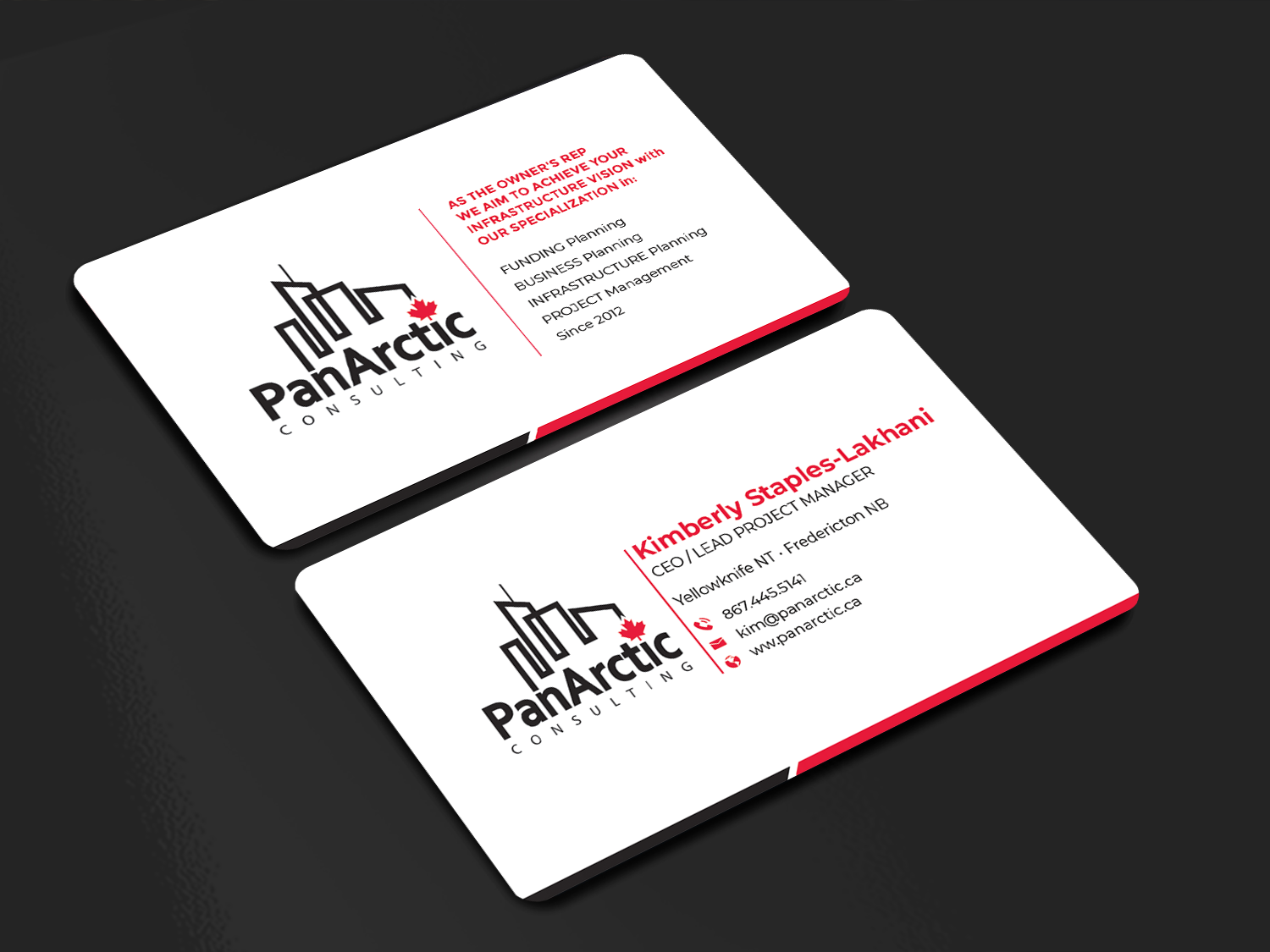 Business Card Design by Innovative Graphix for PANARCTIC CONSULTING | Design #32803497