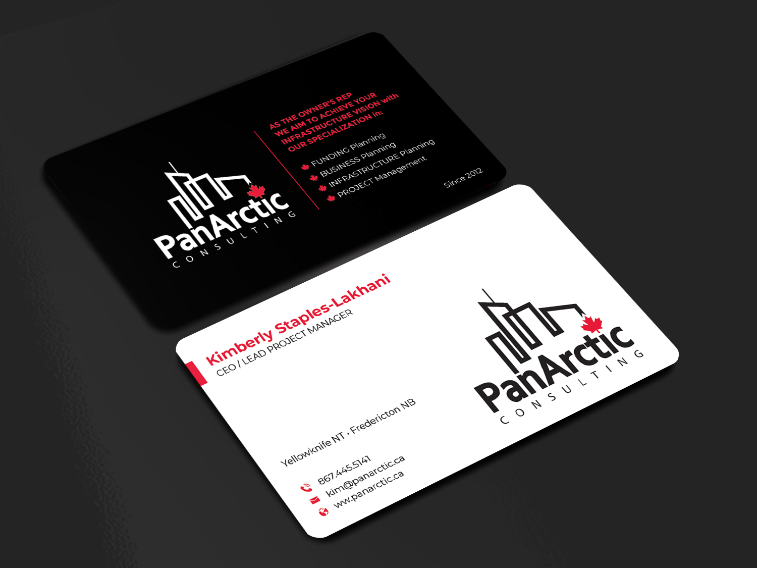 Business Card Design by Innovative Graphix for PANARCTIC CONSULTING | Design #32803928
