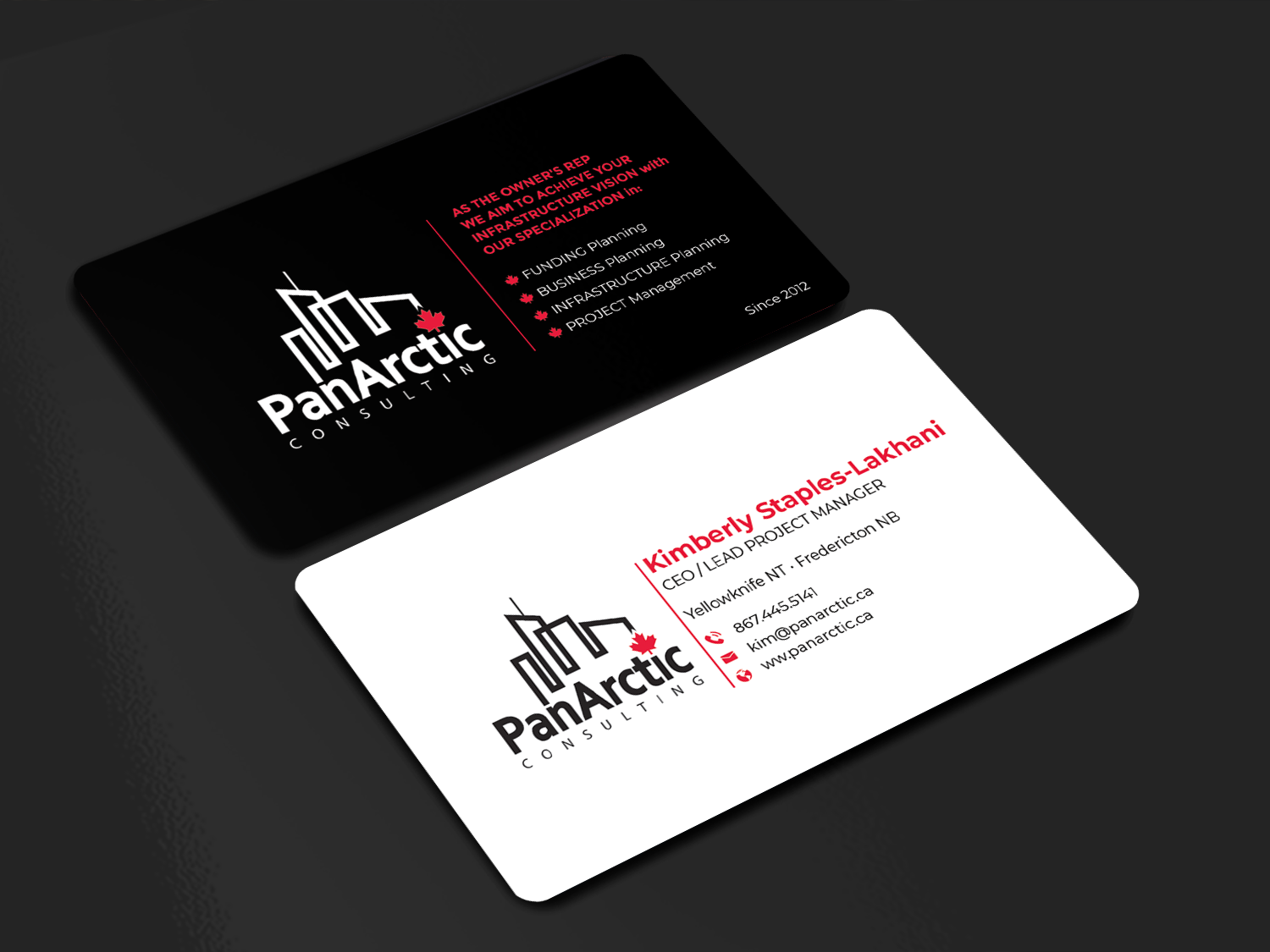 Business Card Design by Innovative Graphix for PANARCTIC CONSULTING | Design #32803929