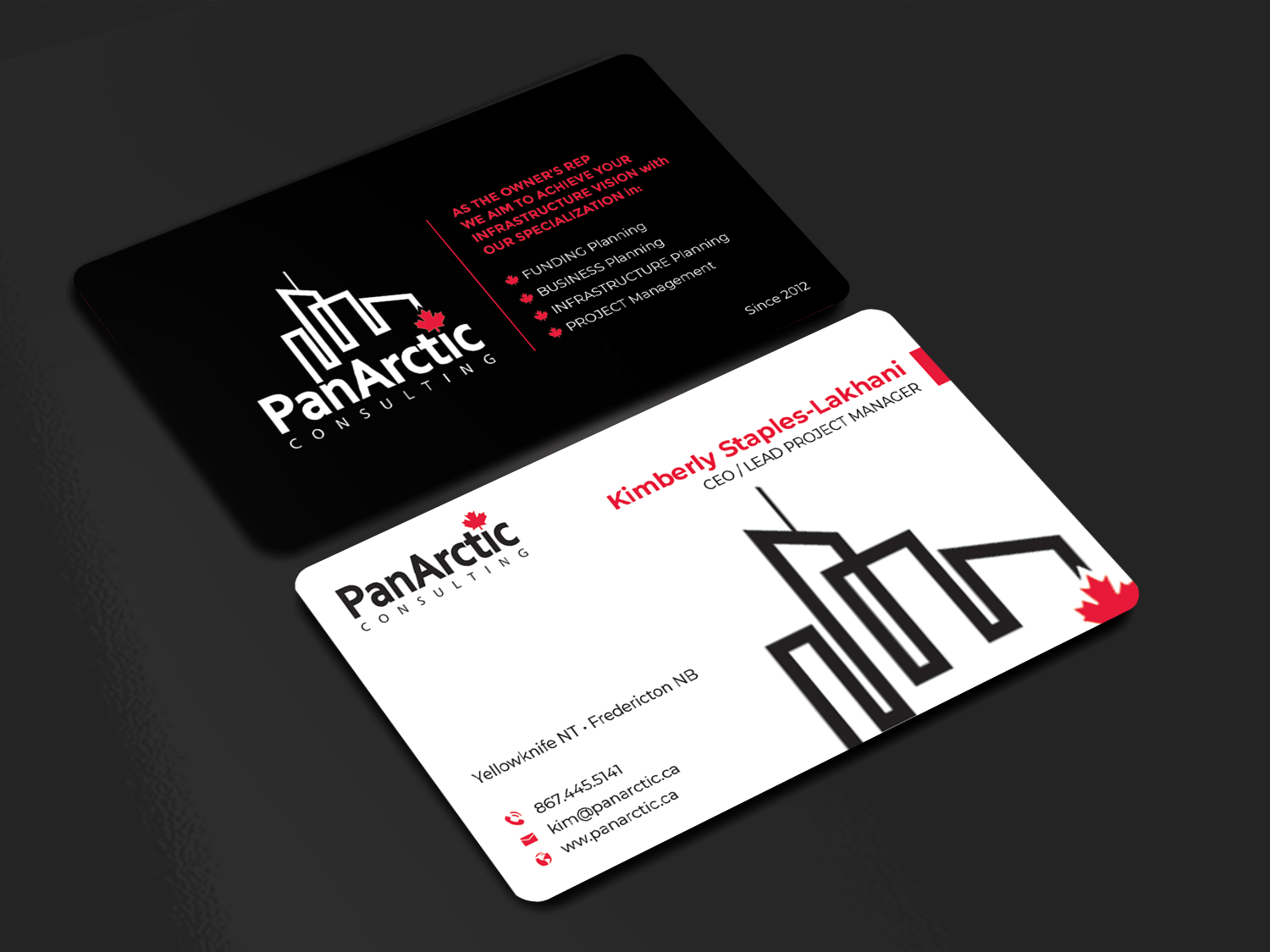 Business Card Design by Innovative Graphix for PANARCTIC CONSULTING | Design #32803930