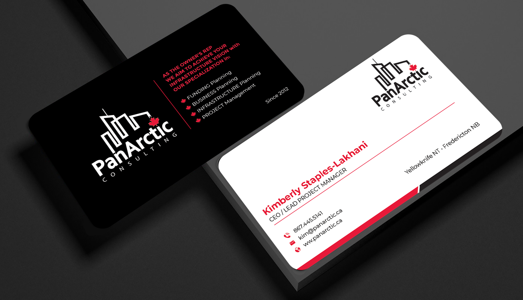 Business Card Design by Innovative Graphix for PANARCTIC CONSULTING | Design #32803936