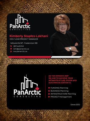 Business Card Design by Innovative Graphix for PANARCTIC CONSULTING | Design: #32804000