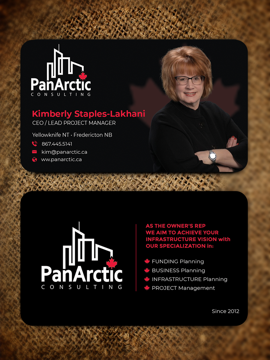 Business Card Design by Innovative Graphix for PANARCTIC CONSULTING | Design #32804050