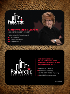 Business Card Design by Innovative Graphix for PANARCTIC CONSULTING | Design: #32804050