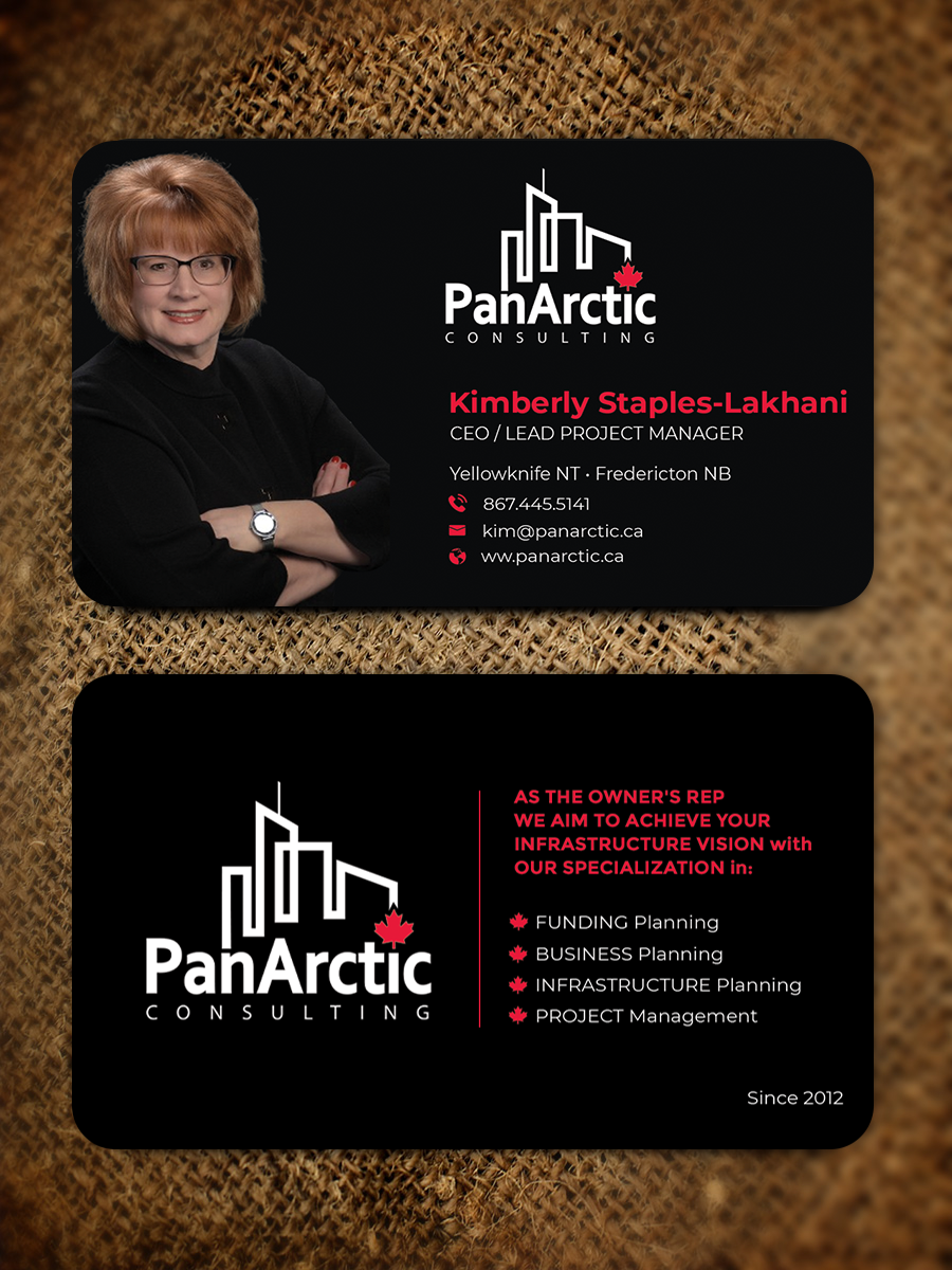 Business Card Design by Innovative Graphix for PANARCTIC CONSULTING | Design #32804061