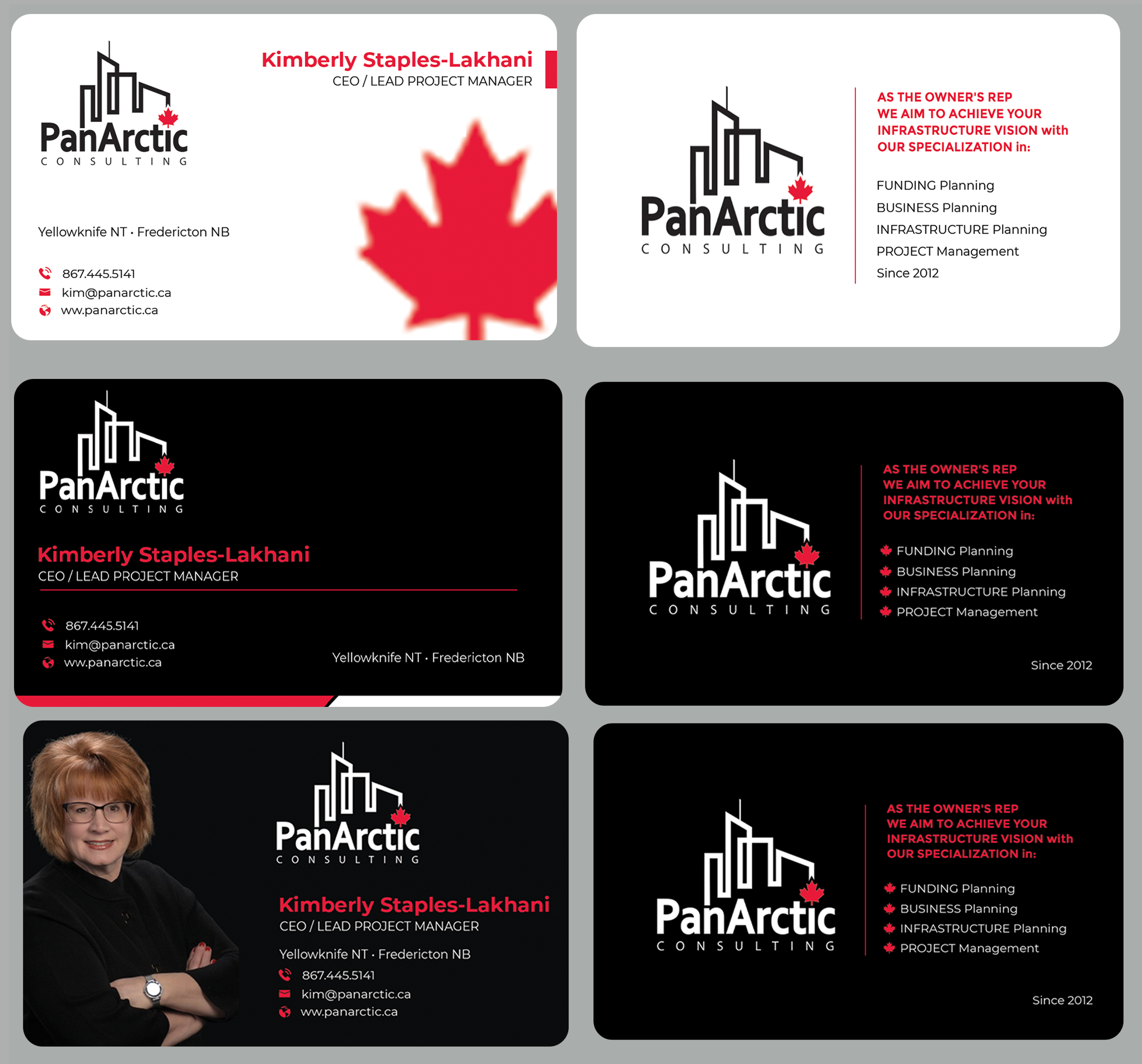 Business Card Design by Innovative Graphix for PANARCTIC CONSULTING | Design #32804155