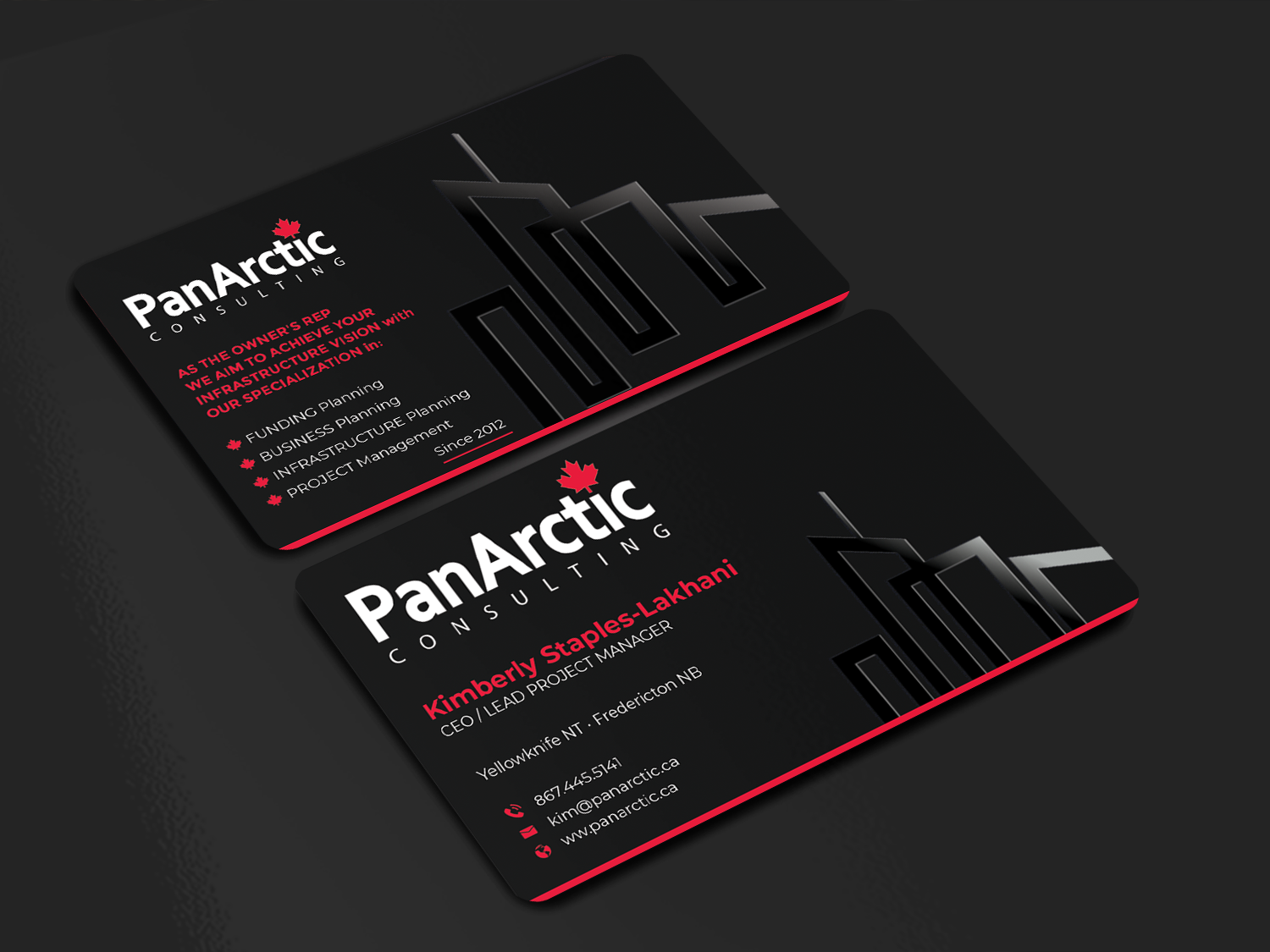 Business Card Design by Innovative Graphix for PANARCTIC CONSULTING | Design #32805248