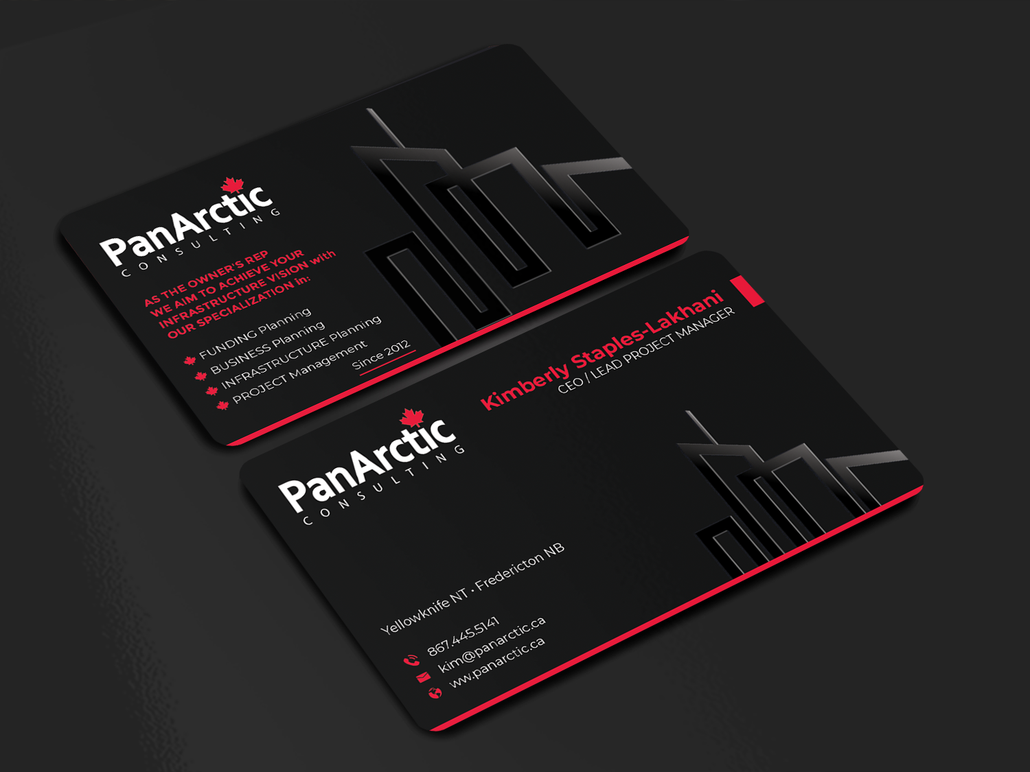 Business Card Design by Innovative Graphix for PANARCTIC CONSULTING | Design #32806141