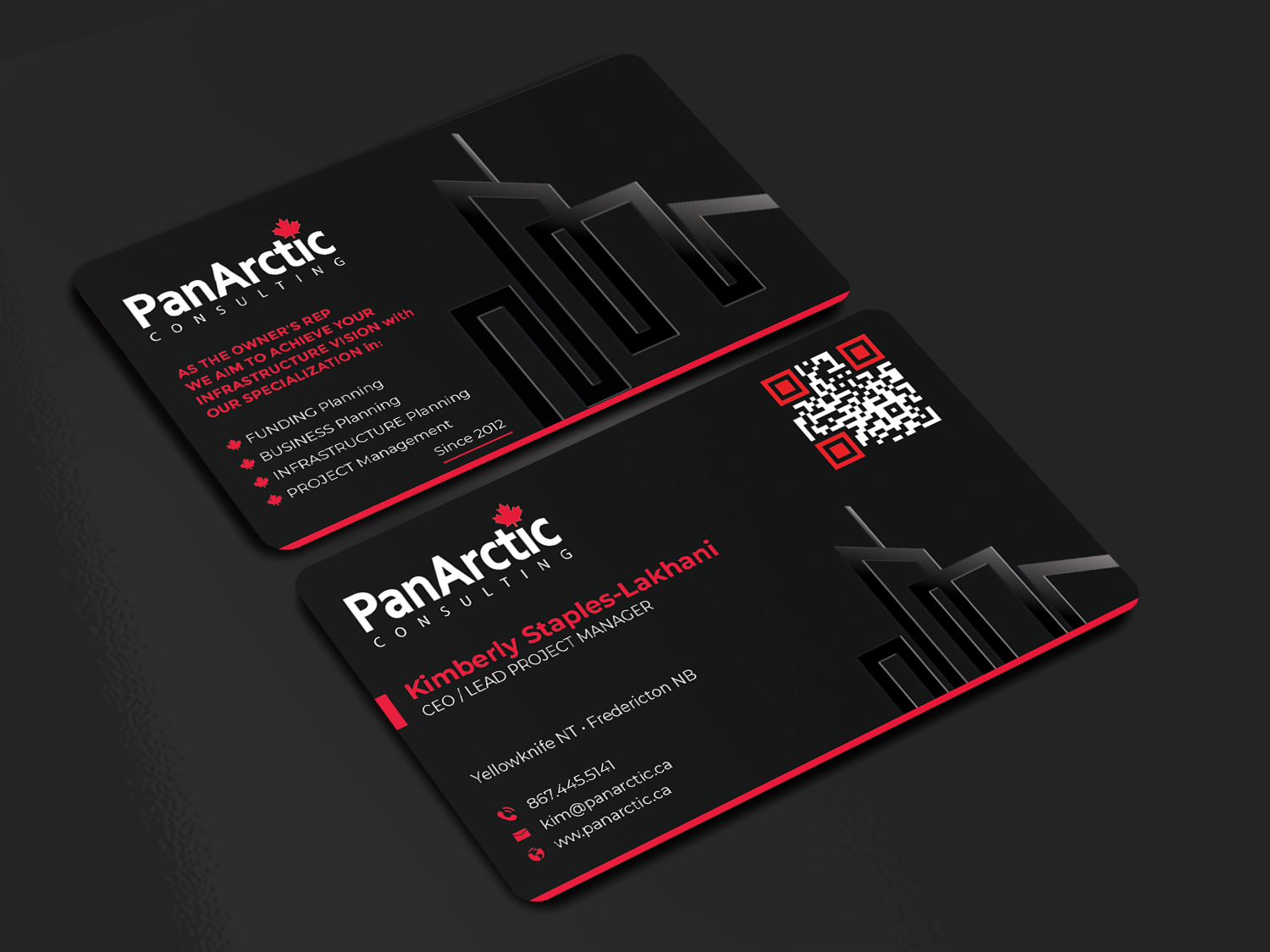 Business Card Design by Innovative Graphix for PANARCTIC CONSULTING | Design #32807525