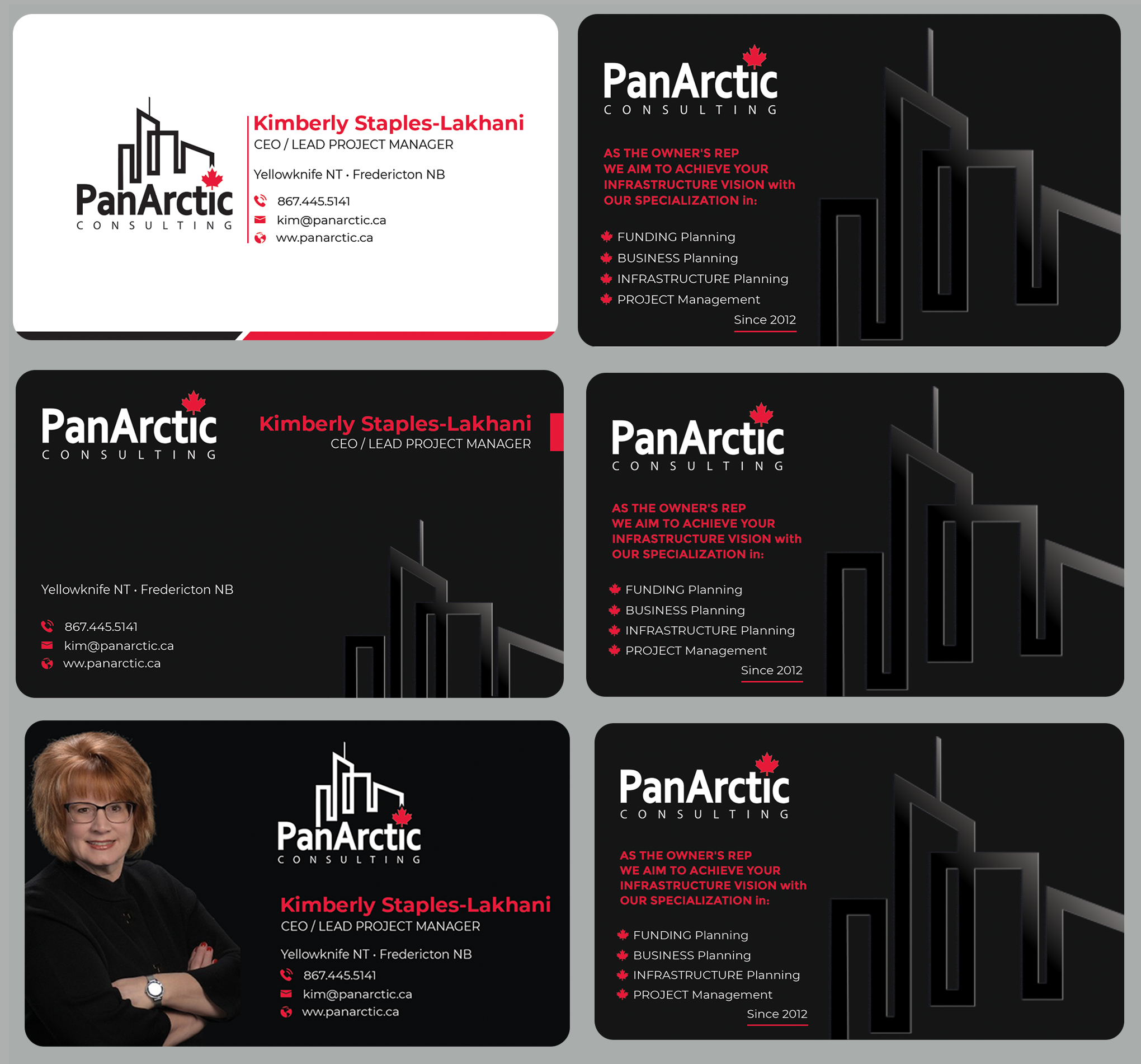 Business Card Design by Innovative Graphix for PANARCTIC CONSULTING | Design #32807599