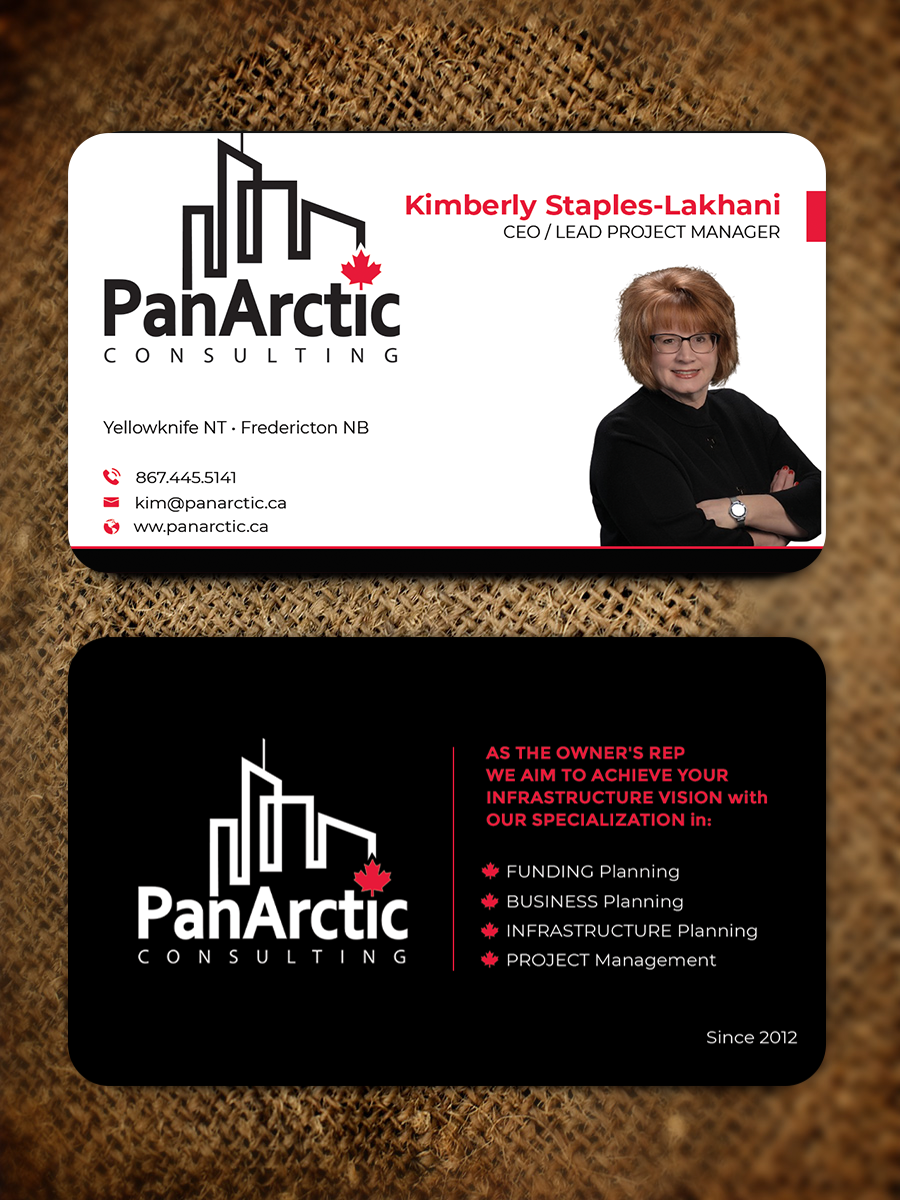 Business Card Design by Innovative Graphix for PANARCTIC CONSULTING | Design #32813950