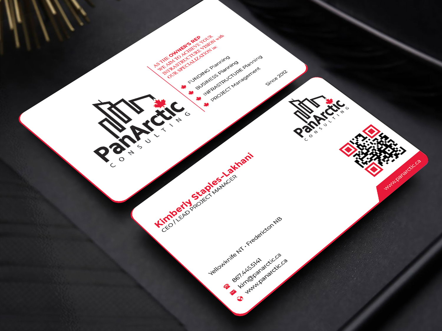 Business Card Design by Innovative Graphix for PANARCTIC CONSULTING | Design #32831303