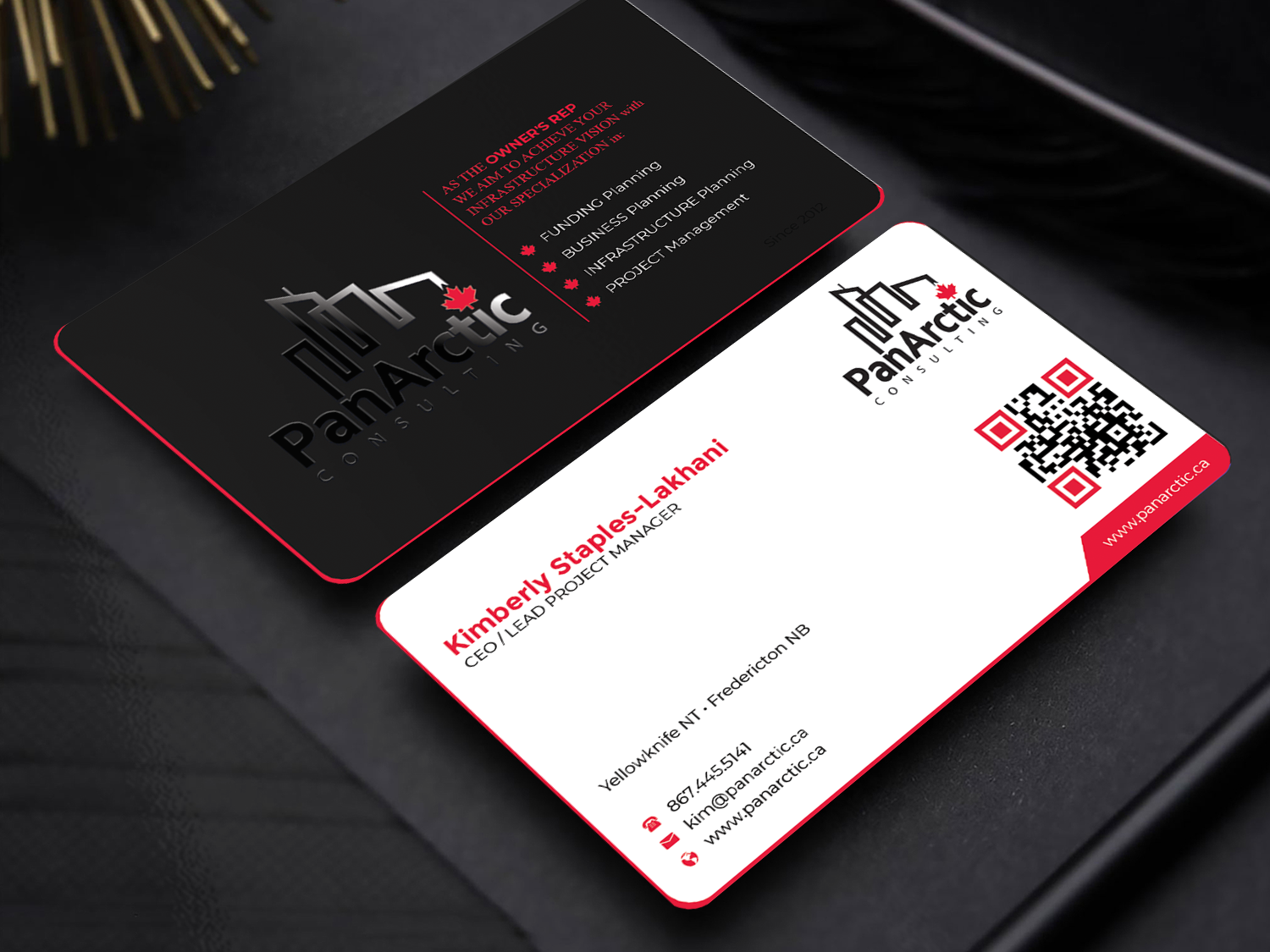 Business Card Design by Innovative Graphix for PANARCTIC CONSULTING | Design #32831304