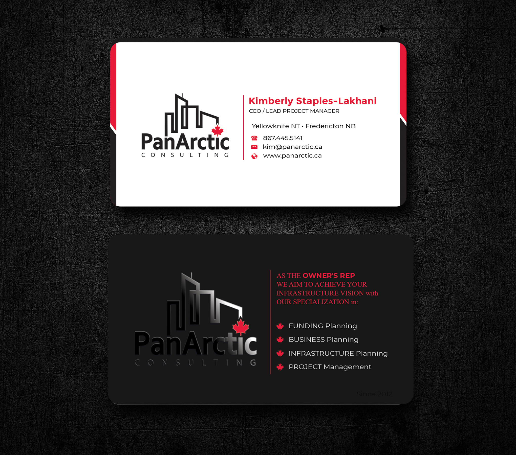 Visitenkarten-Design von Innovative Graphix für PANARCTIC CONSULTING | Design #32832590