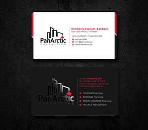 Business Card Design by Innovative Graphix for PANARCTIC CONSULTING | Design: #32832590
