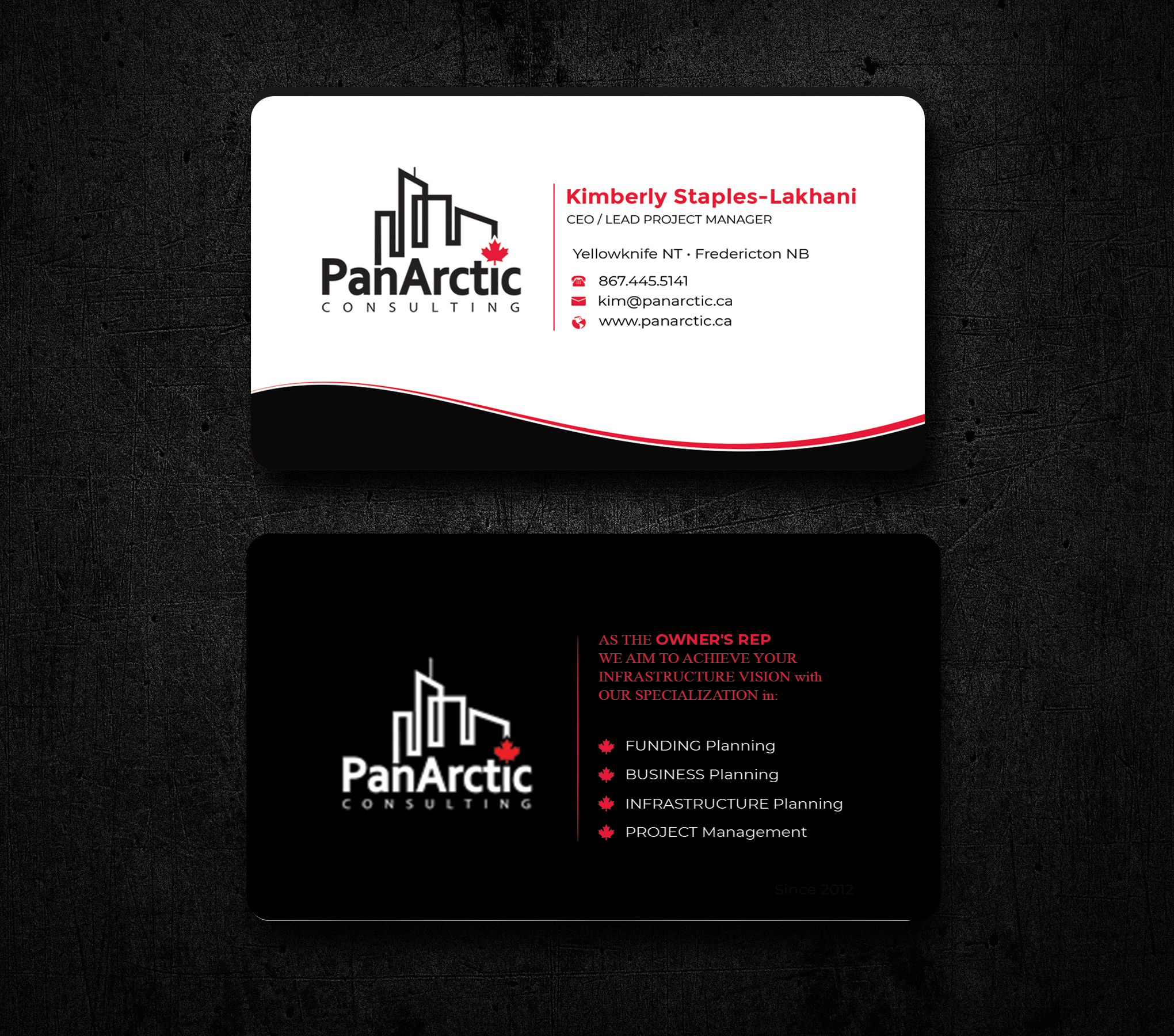 Visitenkarten-Design von Innovative Graphix für PANARCTIC CONSULTING | Design #32832629