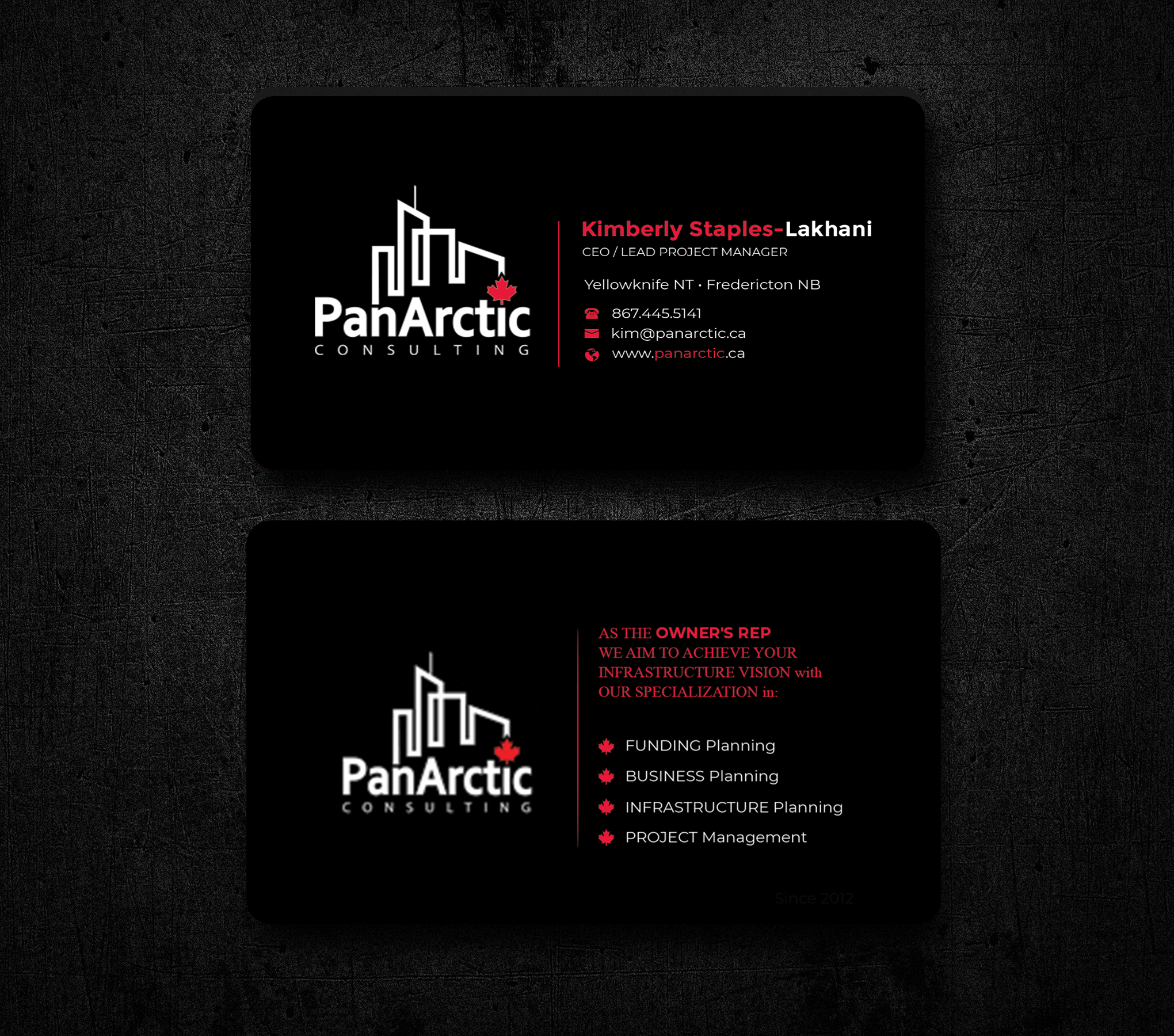 Business Card Design by Innovative Graphix for PANARCTIC CONSULTING | Design #32832739