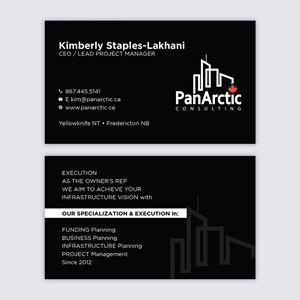 Business Card Design by YourLogoMaster for PANARCTIC CONSULTING | Design: #32802636