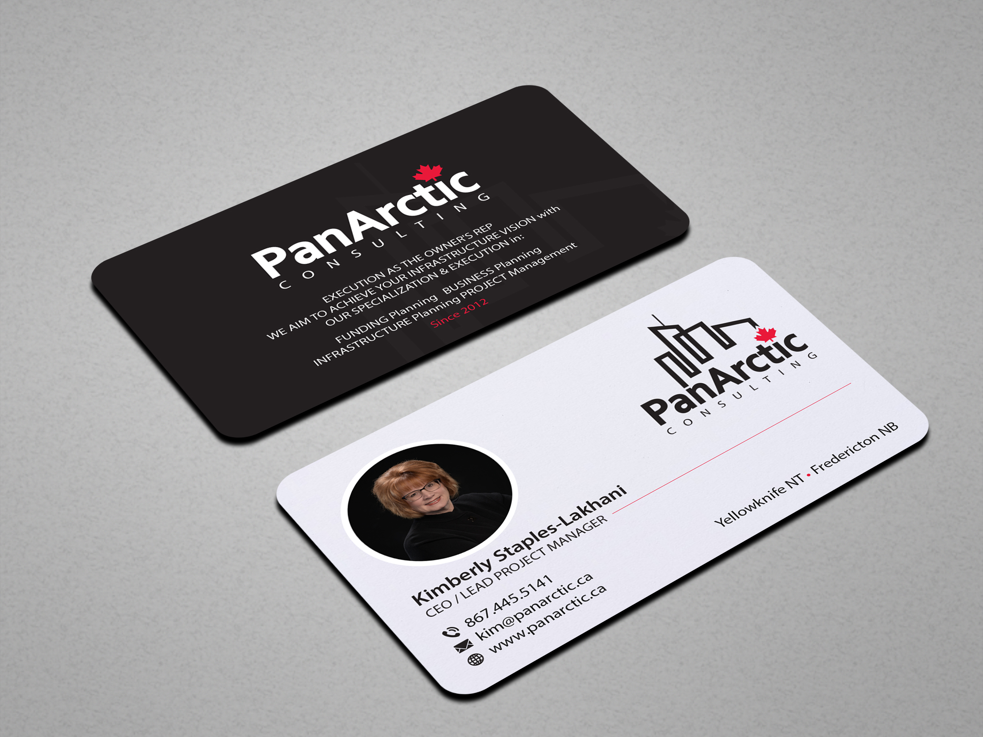 Diseño de Tarjeta de Presentación por Creations Box 2015 para PANARCTIC CONSULTING | Diseño #32814101