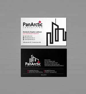 Business Card Design by Creations Box 2015 for PANARCTIC CONSULTING | Design: #32814107