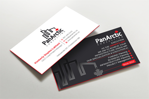 Visitenkarten-Design von LAXMI DESIGNHUB für PANARCTIC CONSULTING | Design: #32812239