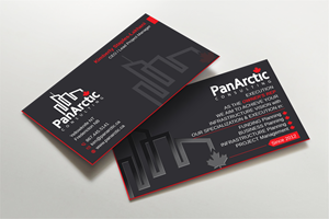 Business Card Design by LAXMI DESIGNHUB for PANARCTIC CONSULTING | Design: #32812246