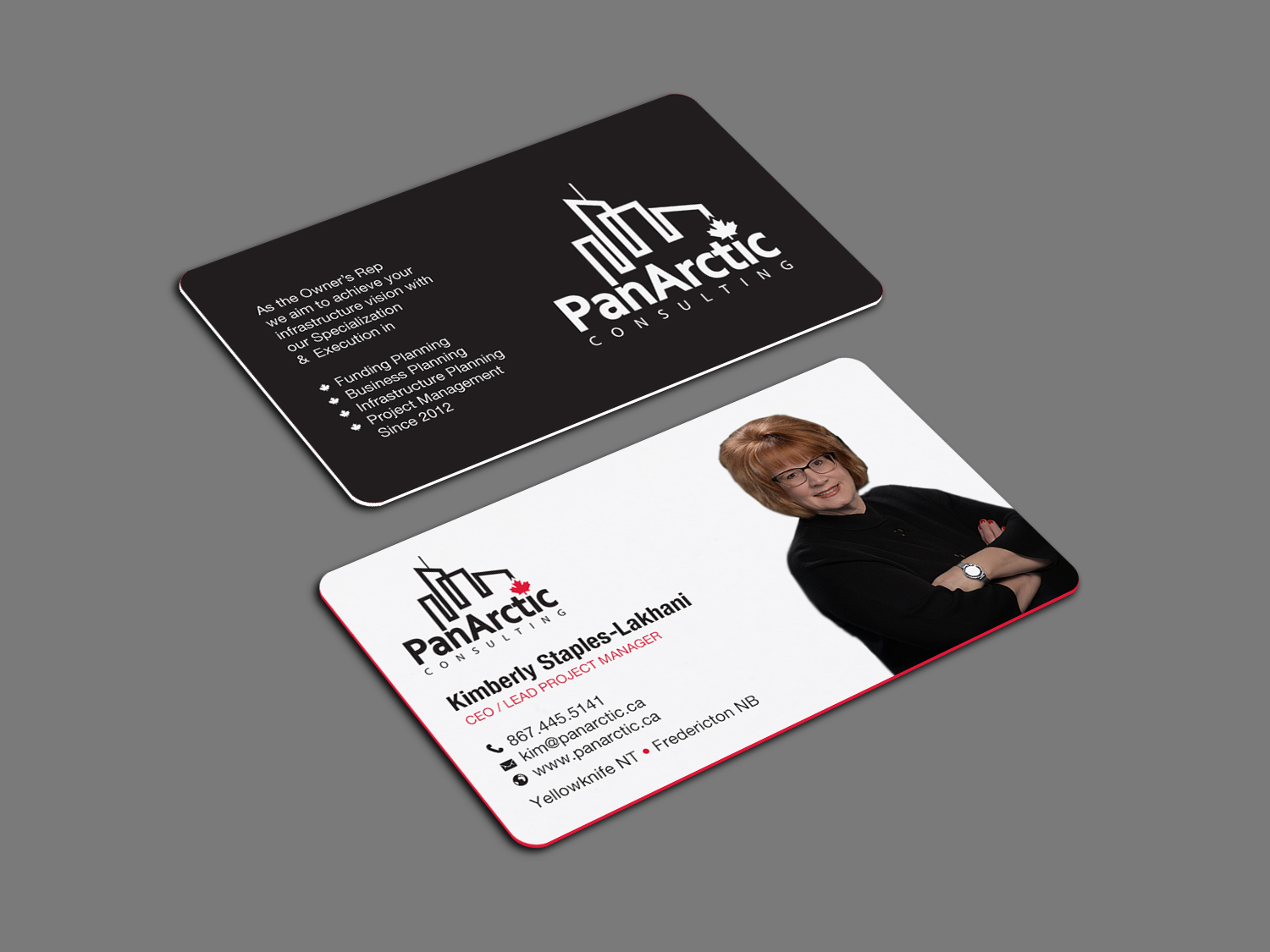 Business Card Design by Brand aid for PANARCTIC CONSULTING | Design #32807049