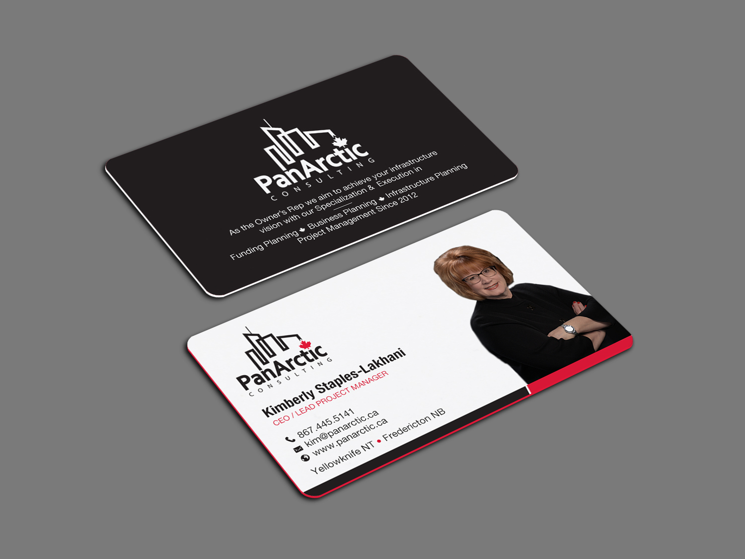Business Card Design by Brand aid for PANARCTIC CONSULTING | Design #32807050