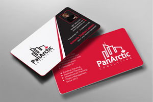 Business Card Design by Brand aid for PANARCTIC CONSULTING | Design: #32807056