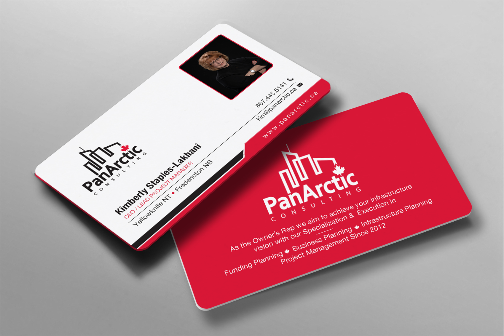 Business Card Design by Brand aid for PANARCTIC CONSULTING | Design #32807057