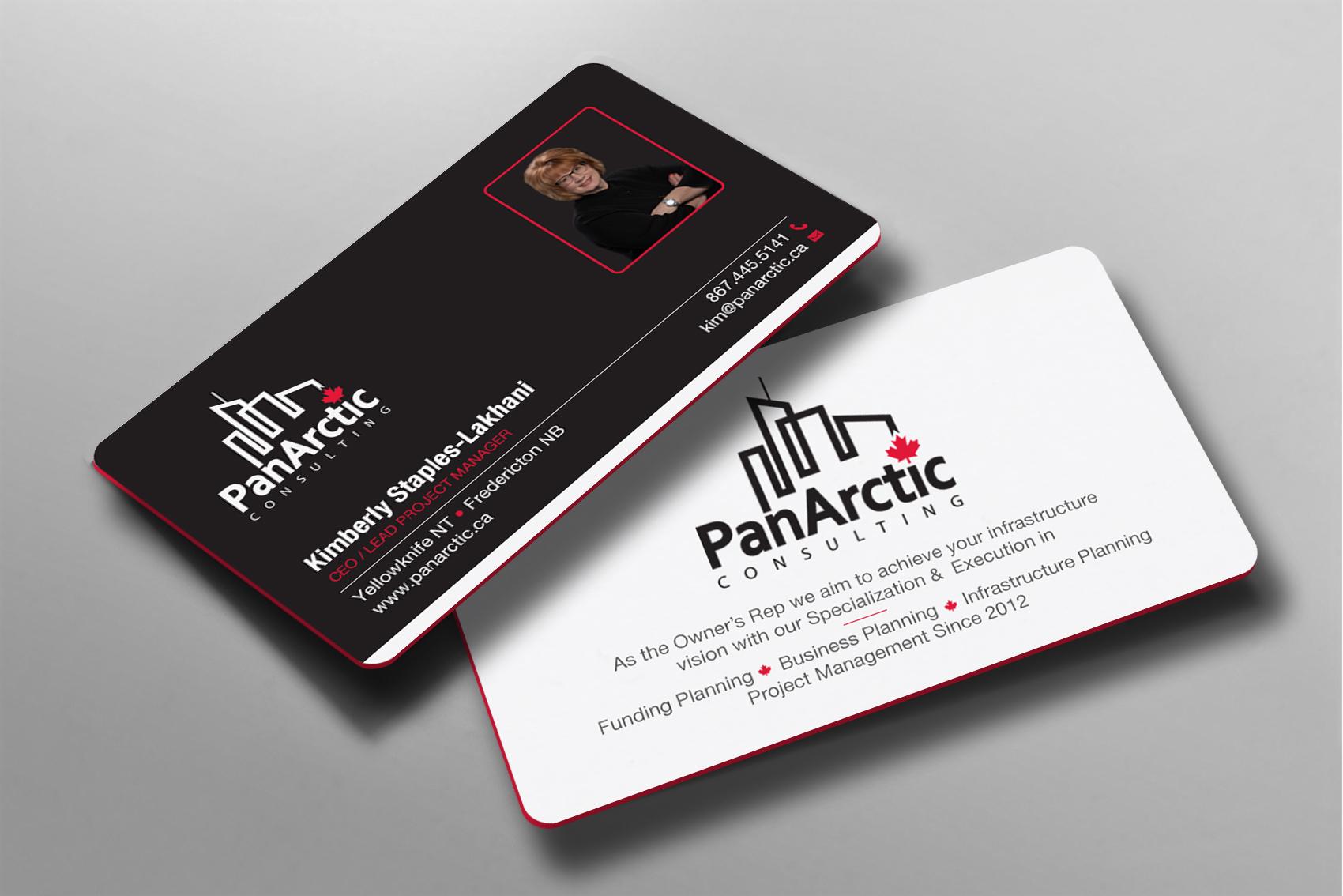Business Card Design by Brand aid for PANARCTIC CONSULTING | Design #32812362