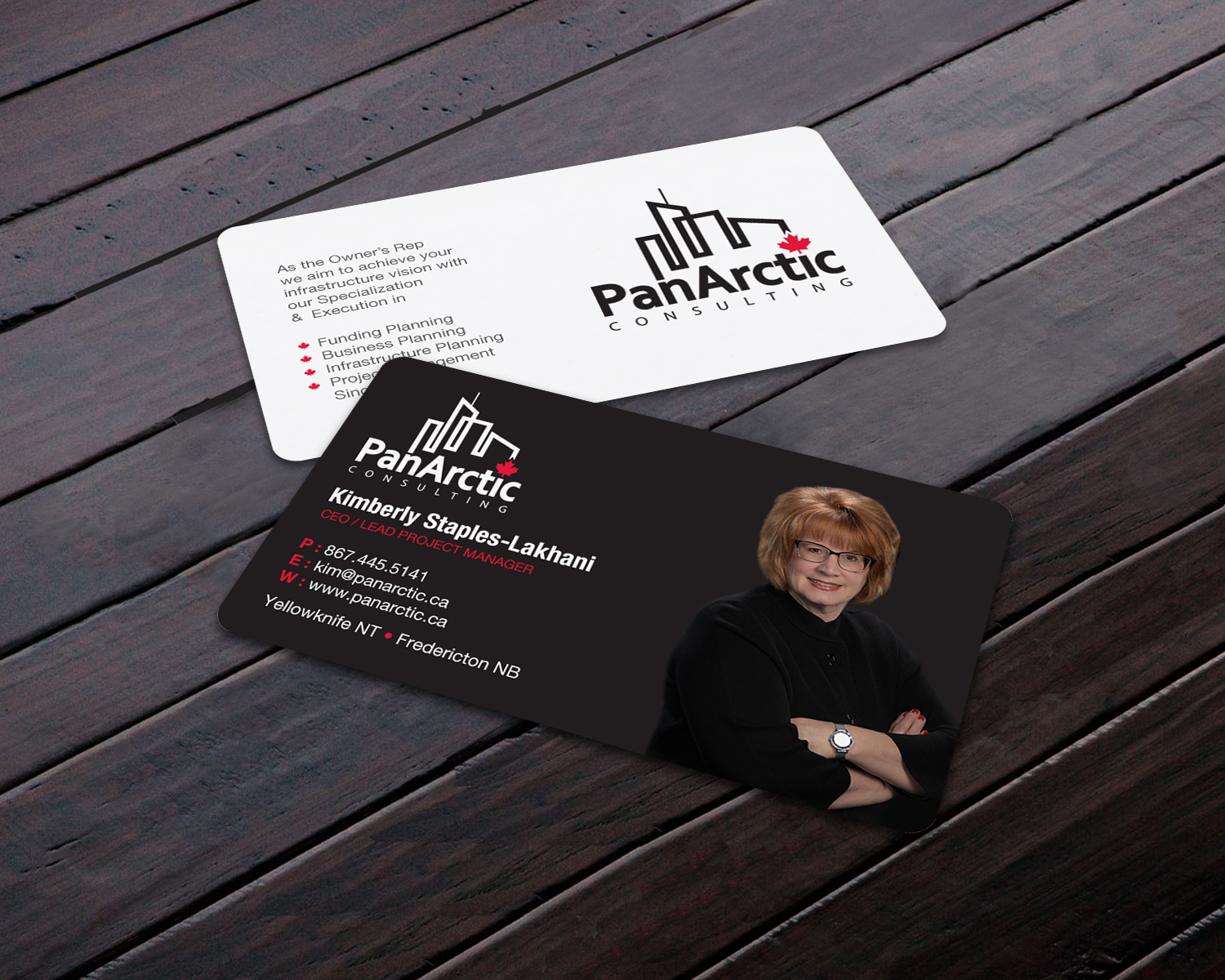 Business Card Design by Brand aid for PANARCTIC CONSULTING | Design #32812364