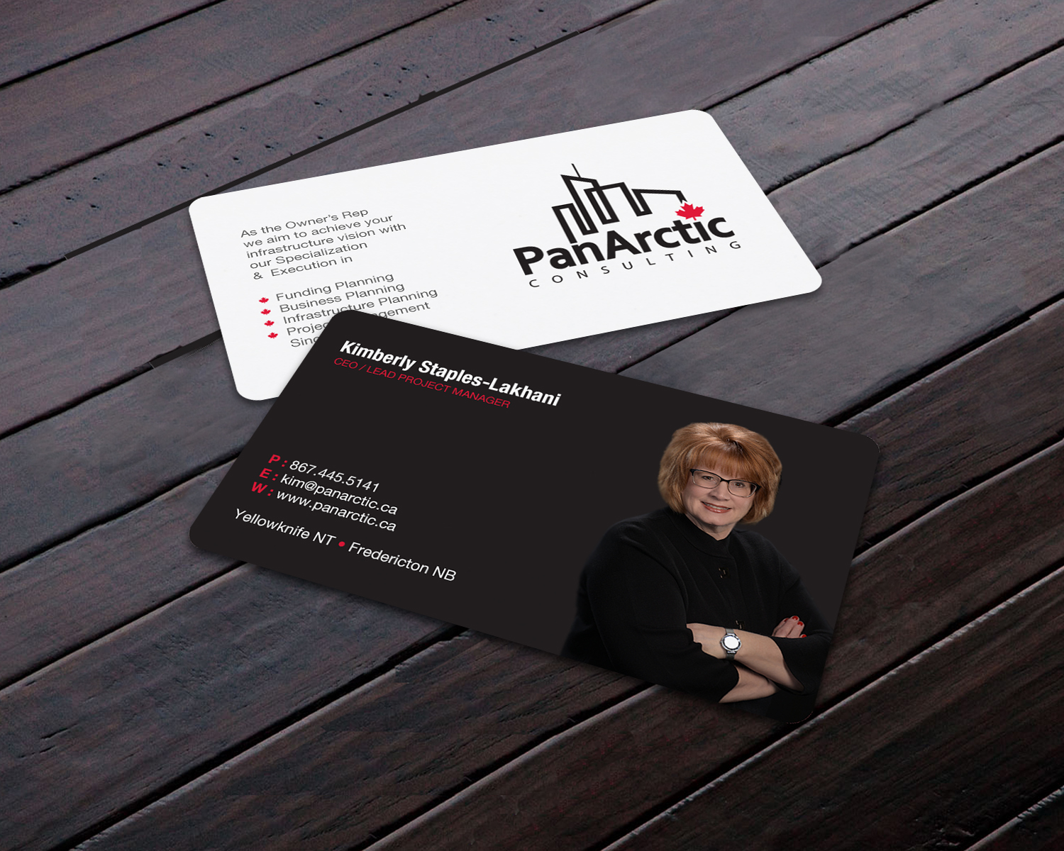 Business Card Design by Brand aid for PANARCTIC CONSULTING | Design #32812366