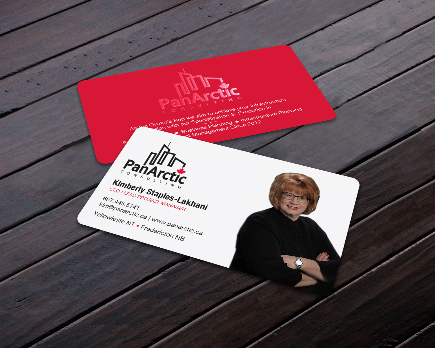 Business Card Design by Brand aid for PANARCTIC CONSULTING | Design #32812369