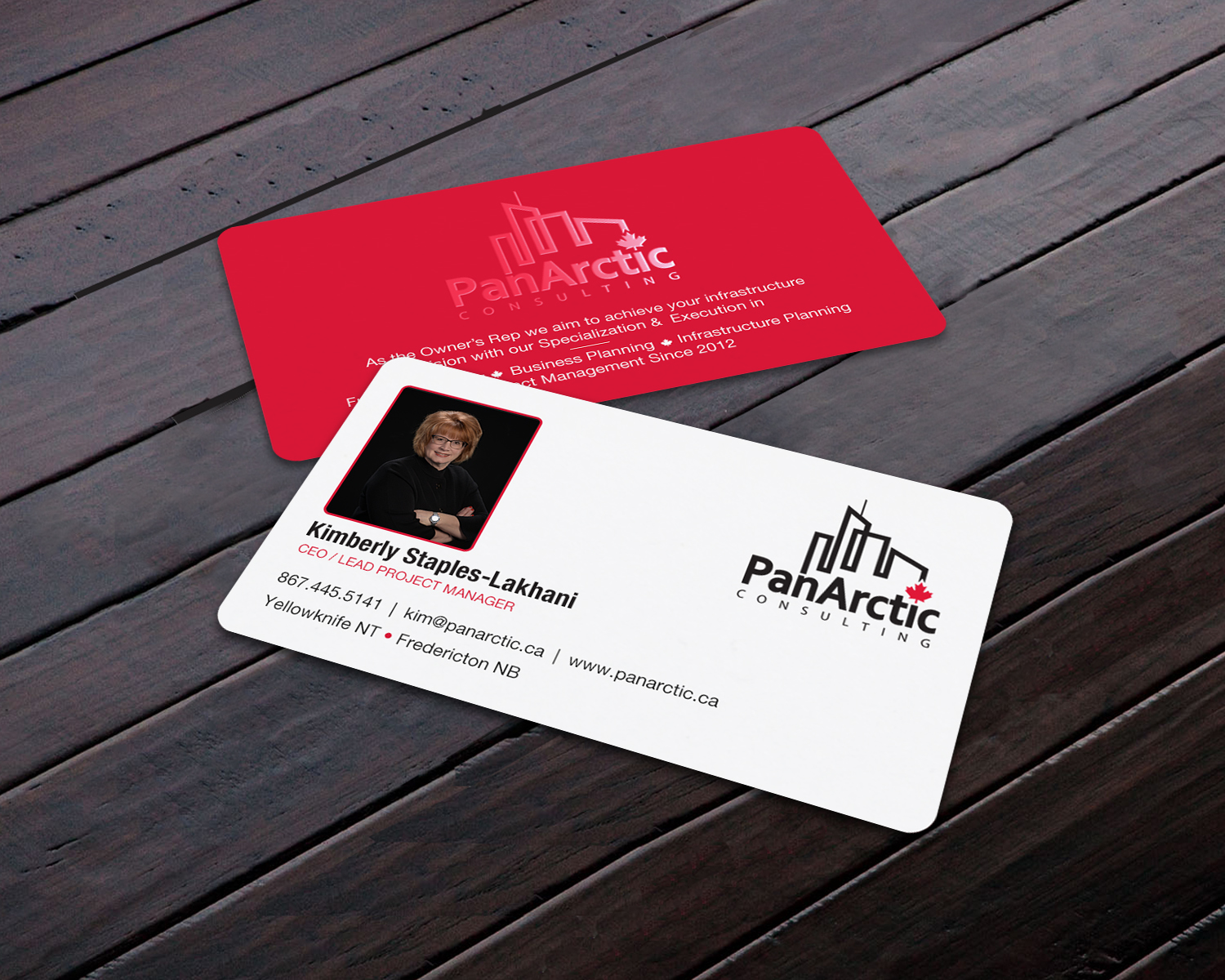Business Card Design by Brand aid for PANARCTIC CONSULTING | Design #32812370