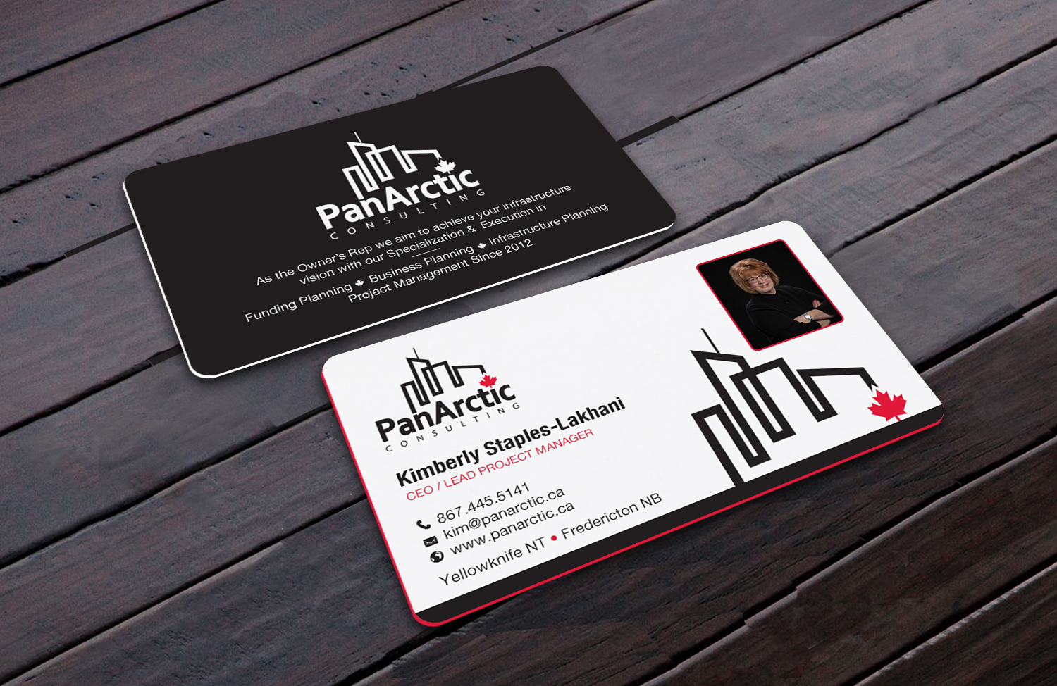 Business Card Design by Brand aid for PANARCTIC CONSULTING | Design #32812382