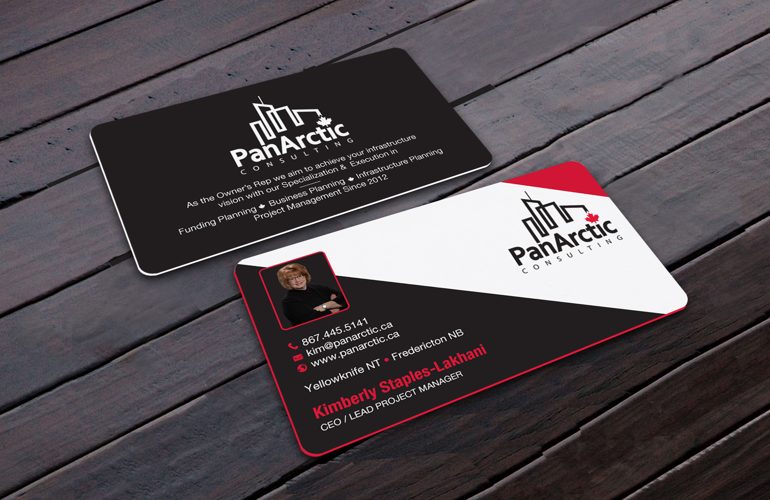 Business Card Design by Brand aid for PANARCTIC CONSULTING | Design #32812386