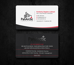 Visitenkarten-Design von Uttom 2 für PANARCTIC CONSULTING | Design: #32802557