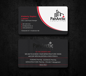 Visitenkarten-Design von Uttom 2 für PANARCTIC CONSULTING | Design: #32802562