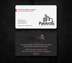 Visitenkarten-Design von Uttom 2 für PANARCTIC CONSULTING | Design: #32802567