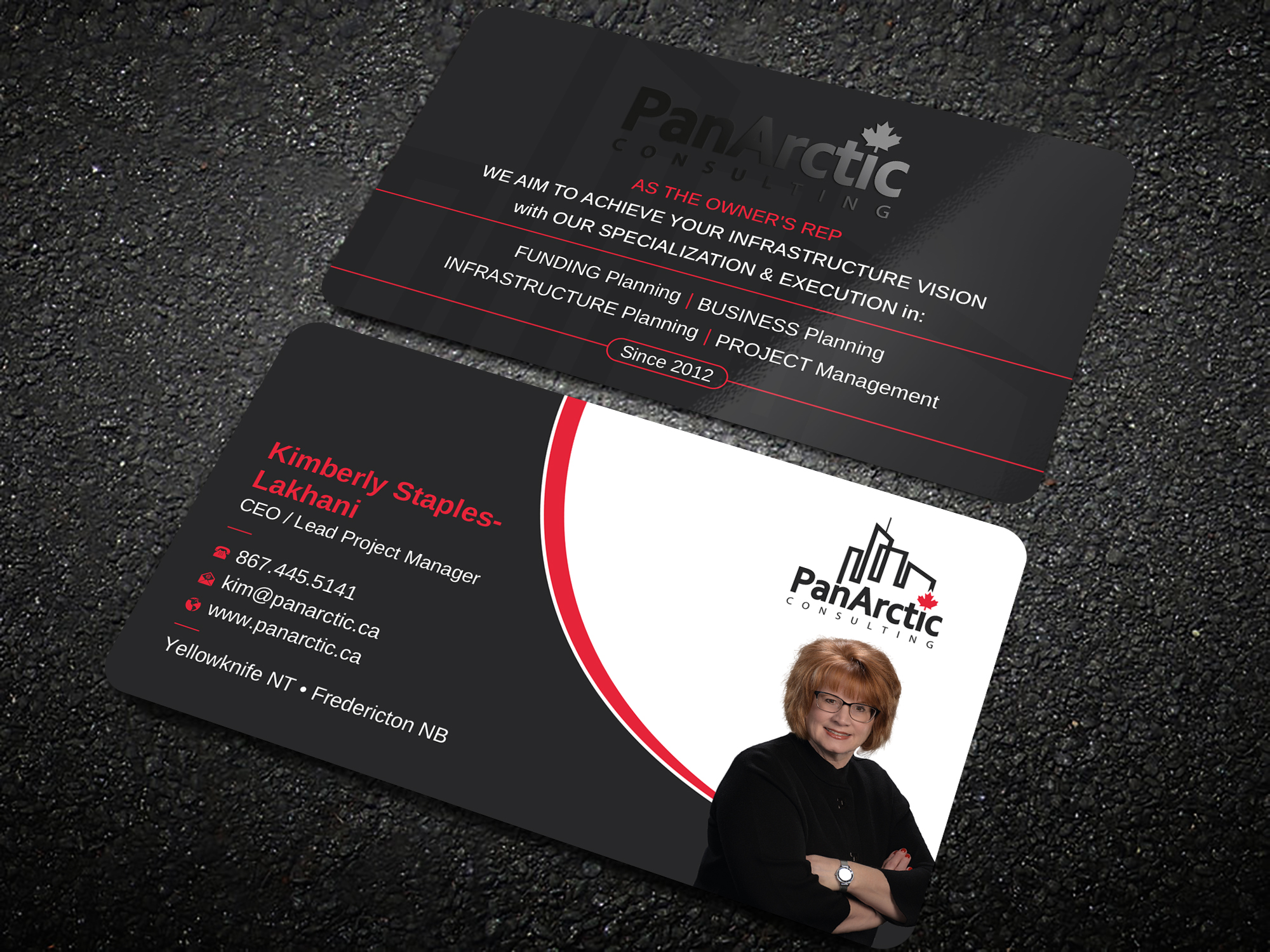 Visitenkarten-Design von Uttom 2 für PANARCTIC CONSULTING | Design #32803251