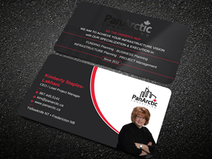 Visitenkarten-Design von Uttom 2 für PANARCTIC CONSULTING | Design: #32803251