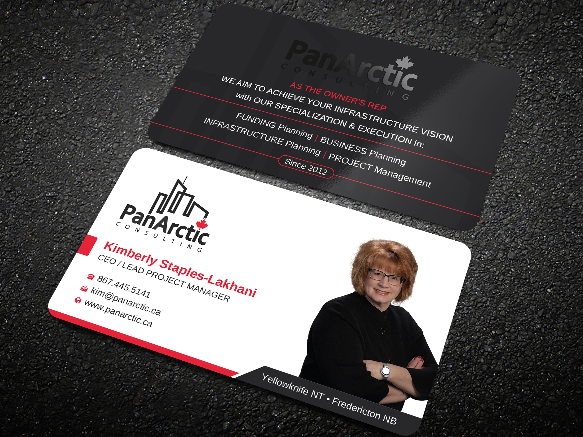 Visitenkarten-Design von Uttom 2 für PANARCTIC CONSULTING | Design #32803252