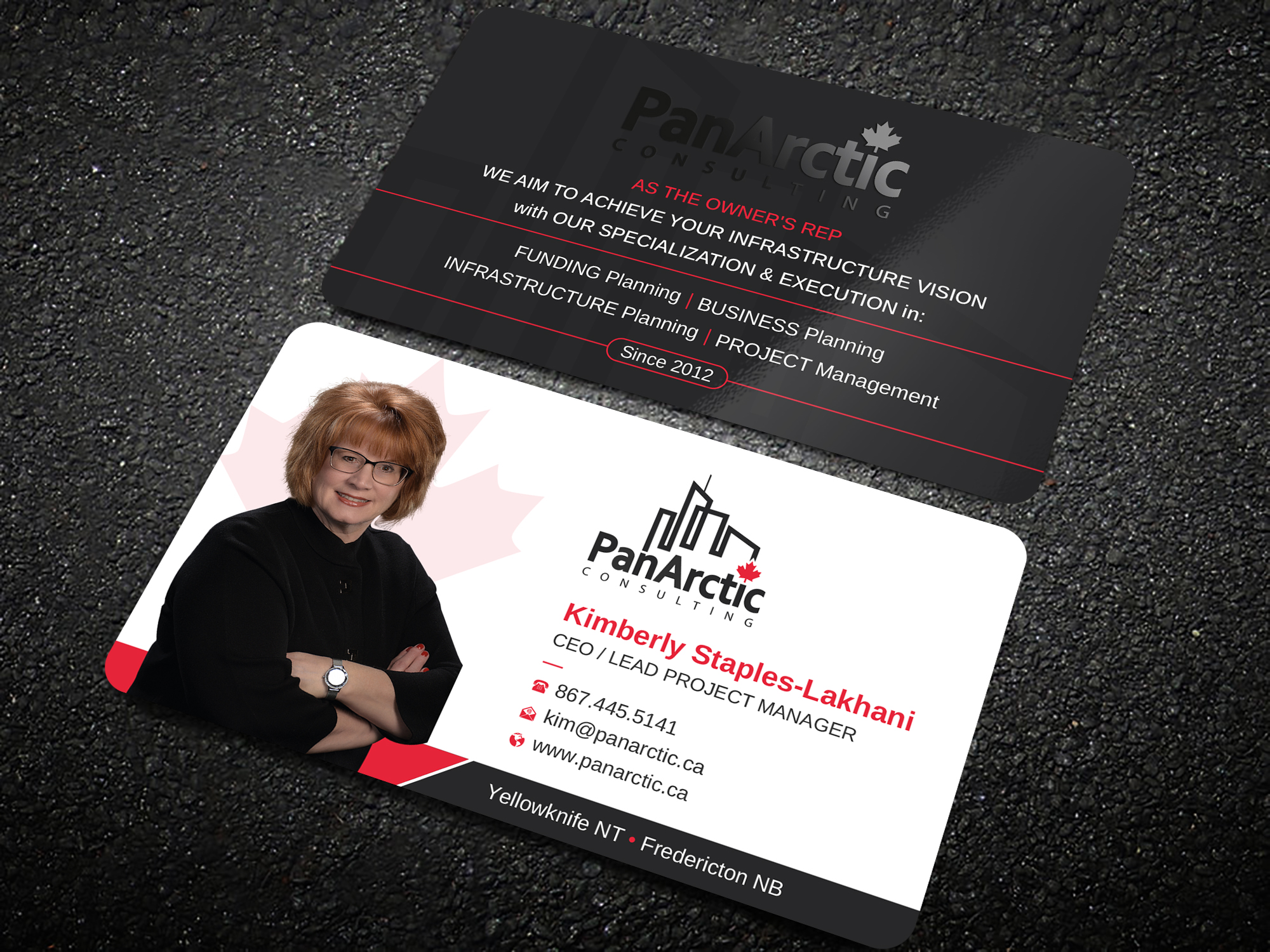 Visitenkarten-Design von Uttom 2 für PANARCTIC CONSULTING | Design #32803253